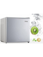 Inventor Retro Cans Mini INVMS45A Μονόπορτο Ψυγείο Υ49.2cmxΠ47.2cmxΒ45cm Inox