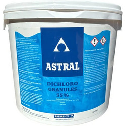 Χλώριο Πισίνας Δίχλωρο Κόκκοι 5kg της Astralpool