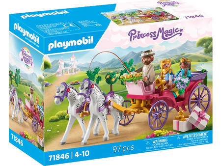 Playmobil Princess Magic Βόλτα με την Πριγκιπική Άμαξα για 4-10 Ετών 71846