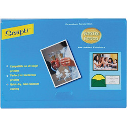Glossy χαρτί φωτογραφιών 210γρ. 8x13εκ. 30φυλ