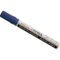 Μαρκαδόρος ανεξίτηλος μπλε Lyra 2-4mm L4040051