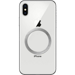Universal Round Plate / Magnet Ring Compatible With Magsafe Silver OEM
