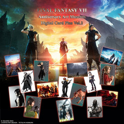 Square Enix Final Fantasy 7 Anniversary Art Museum Digital Card Plus Vol. 2