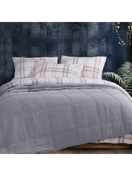 Κουβερλί Υπέρδιπλο (230x240) Nautica By Nef-Nef Homeware Nau Navy Grey