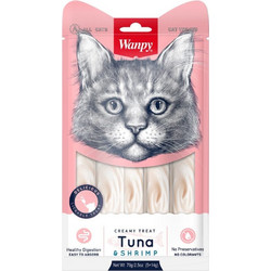 Wanpy Creamy Treat with Tuna & Shrimps 70gr