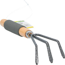 Kinzo - Claws Manual Cultivator For The garden, Solid Workmanship Of 29 Cm - (8711252121680)