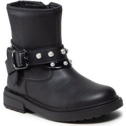 Geox Eclair Παιδικά Μποτάκια Μαύρα με Φερμουάρ J269QE000BCC9999