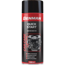 Σπρεϊ εκκινησης κινητήρων αιθέρας 400ml QUICK START Benman 28585
