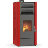Thermogatz GSP 14 Canalize Red Σόμπα Pellet Αεραγωγών Αερόθερμη 14.3kW