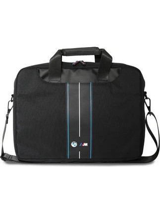 BMW BMCB15COMPVSKL Bag 16 Black Nylon Blue Stripe - (BMW000908-0)