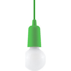 SOLLUX Diego PVC Κρεμαστό Φωτιστικό Οροφής Μονόφωτο E27 SL.0581