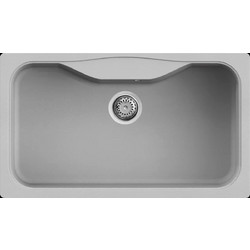 Elleci Fox 360 Ένθετος Νεροχύτης Γρανίτη Aluminium 86x50cm