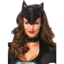 LEG AVENUE - CAT WOMAN MASK BLACK