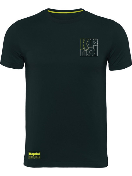 Μπλούζα t-shirt black με στάμπα kapriol 100% Βαμβάκι 5XL / 37657