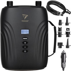 Ηλεκτρική Τρόμπα 12V για Σανίδες SUP Καγιάκ και Φουσκωτά με Οθόνη LCD 20PSI/1.38 BAR - Aria Trade