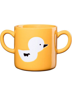 Κούπα Παπάκι Buddies 49065514 Φ8,5x8,5cm 250ml Yellow-White Asa Selection Πορσελάνη