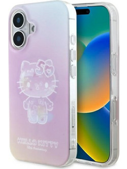 Hello Kitty IML 50th Anniversary Magsafe iPhone 16 Case - Pink