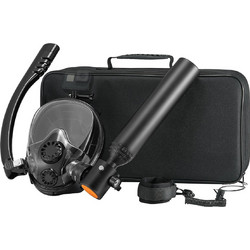 VEVOR 0,5L Scuba Tank 32,81 ft Diving Depth Lung Tank Kit with Snorkel Mask