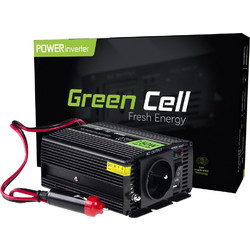 Green Cell Wechselrichter Gleichstrom in Wechselstrom 150 Watt Schwarz (INV06)