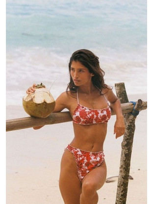 Sunny Tales Swimwear Μαγιό Bikini Sade B53.25.135 - white roses