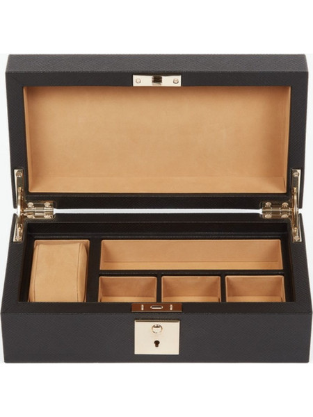 Box για Ρολόι και Μανικετόκουμπα Smythson Lockable Watch and Cufflink Box