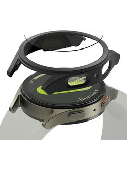 Ringke - Λεπτή + Προστατευτική Οθόνη - Samsung Galaxy Watch8 40mm - Ματ Μαύρο