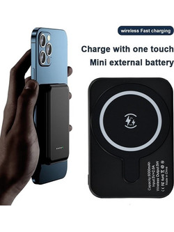 Andowl Mini Q-MG6000 Power Bank 6000mAh 5W με Θύρα USB-A Black