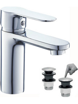 BORMANN Elite BTW3050 Μπαταρία Νιπτήρα Sierra 35mm Αναμεικτική Με Pop Up 710G