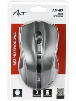 Art AM-97 Ασύρματο Ποντίκι Silver
