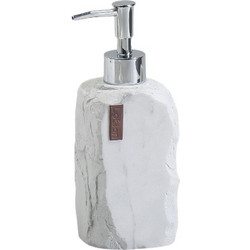 Dispenser για υγρό σαπούνι από marble 7,2x7x19εκ