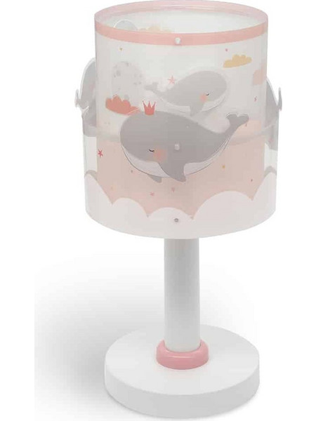 Ango Whale Dreams Pink επιτραπέζιο φωτιστικό (61171S)