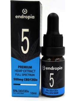 Endropia 10 Raw Premium Hemp Extract 1000mg CBD/CBDa 10ml | BestPrice.gr