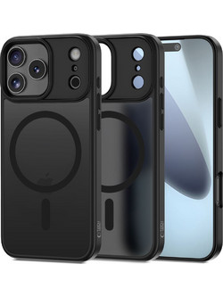 Tech-Protect Matt MagSafe Back Cover Matte Black (iPhone 17 Pro)
