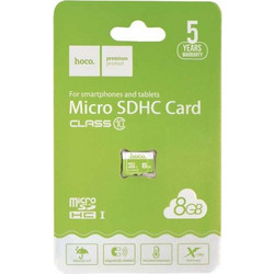 Hoco High Speed TF microSDHC 8GB Class 10 UHS-I