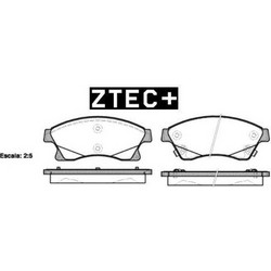 ΔΙΣΚΟΦΡΕΝΑ ZTEC+ OPEL ΕΜΠΡΟΣ