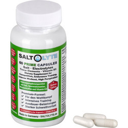 Saltolyte Salt & Electrolytes Prime with Caffeine 60 Κάψουλες
