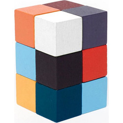 Elasti Cube Kikkerland 3D ξύλινο παζλ GG165