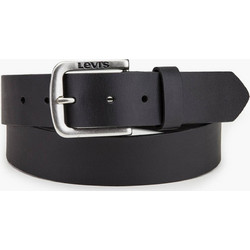 Levi's Seine Ανδρική Ζώνη Δερμάτινη Μαύρη 380160196