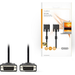 NEDIS CCGP32001BK20 Καλώδιο DVI-D Dual αρσ. - DVI-D Dual αρσ. 2m. 233-1952