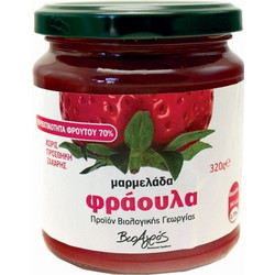 Μαρμελάδα Φράουλα ΒΙΟ - Βιοαγρός - 320gr