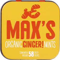 Καραμέλες Τζίντζερ - Max's mints - 35gr
