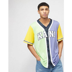 Karl Kani Serif Block Baseball Shirt Ανδρικό - Mint (KM221-031-1)