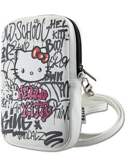 Hello Kitty Graffiti Kitty Head bag - white
