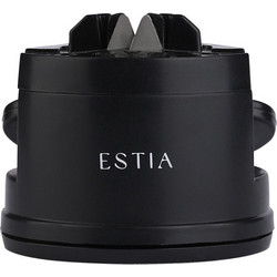 ESTIA ΑΚΟΝΙΣΤΗΡΙ ΜΑΧΑΙΡΙΩΝ ΜΑΥΡΟ ΜΕ ΒΕΝΤΟΥΖΑ ΣΤΗΡΙΞΗΣ