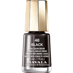 Mavala 48 Black Gloss Βερνίκι Νυχιών 5ml