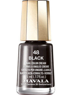 Mavala 48 Black Gloss Βερνίκι Νυχιών 5ml