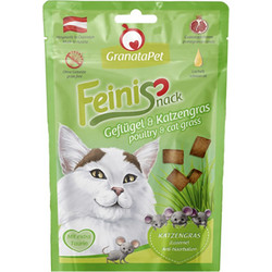 GranataPet FeiniSnack Poultry & Cat Grass 50gr