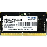 Patriot Signature 32GB (1X32GB) DDR5 RAM 4800MHz SoDimm PSD532G48002S