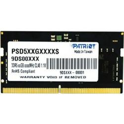 Patriot Signature 32GB (1X32GB) DDR5 RAM 4800MHz SoDimm PSD532G48002S