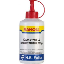 H.B.FULLER RAKOLL ΚΟΛΛΑ ΞΥΛΟΥ D3 ΓΕΝΙΚΗΣ ΧΡΗΣΗΣ 200gr